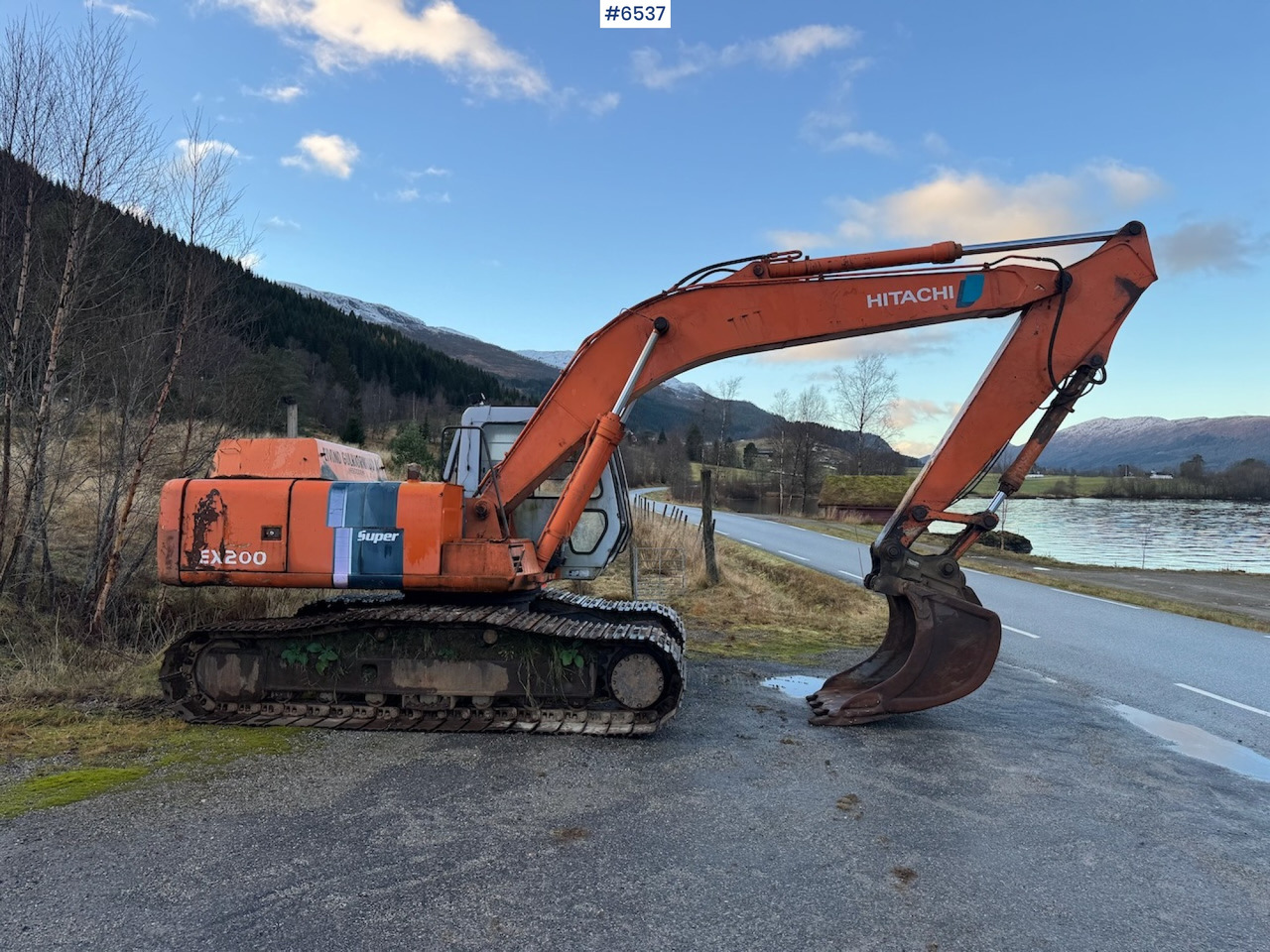 1992 Hitachi EX 200-2. Few hours. - Beltegraver: bilde 2 1992 Hitachi EX 200-2. Few hours. - Beltegraver: bilde 2