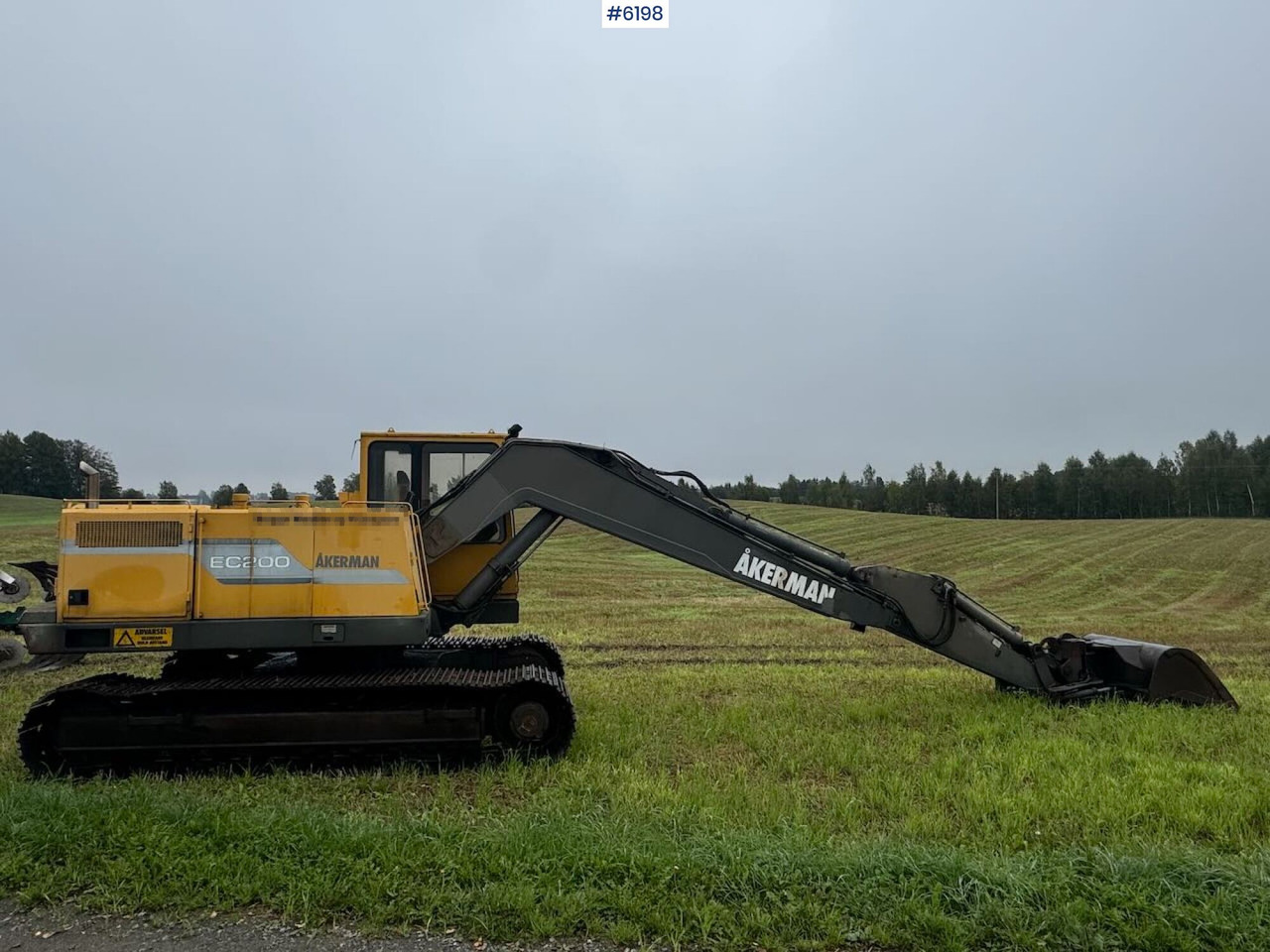 1993 Åkerman EC200 Tracked excavator w/ 2 buckets. New belts and sprocket. - Gravemaskin: bilde 1 1993 Åkerman EC200 Tracked excavator w/ 2 buckets. New belts and sprocket. - Gravemaskin: bilde 1