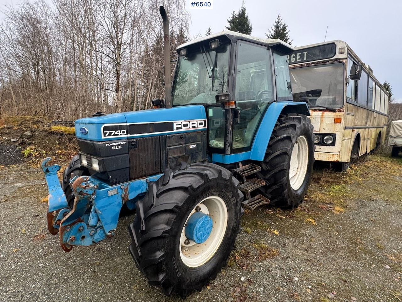 1993 Ford 7740 SLE m/ front hydraulics - Traktor: bilde 1 1993 Ford 7740 SLE m/ front hydraulics - Traktor: bilde 1