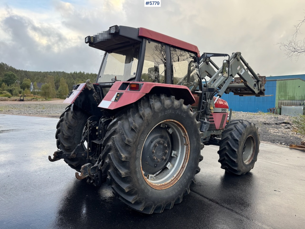 Leie  1995 Case IH 5150 Maxxum w/ front loader. 1995 Case IH 5150 Maxxum w/ front loader.: bilde 10