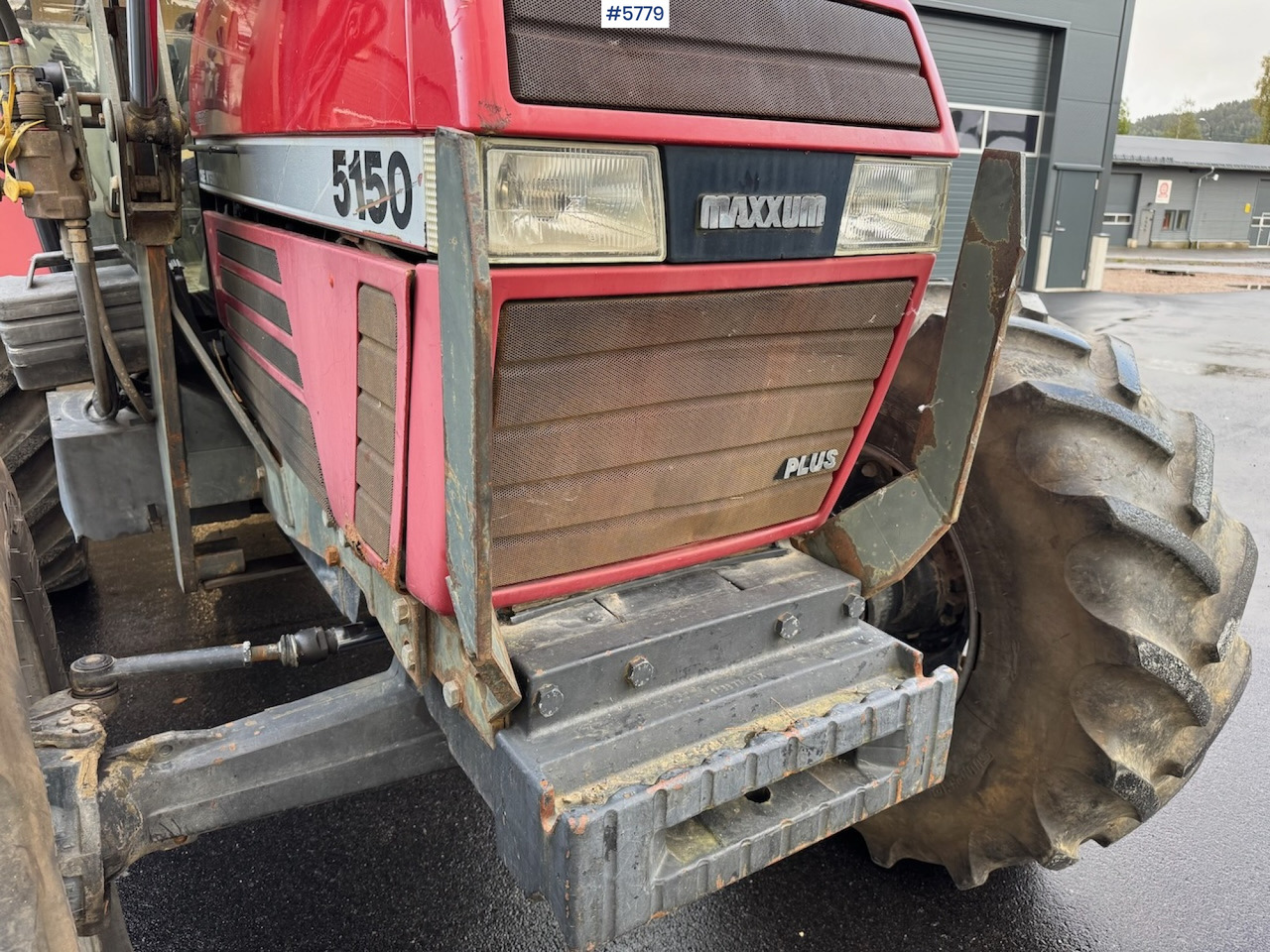 Leie  1995 Case IH 5150 Maxxum w/ front loader. 1995 Case IH 5150 Maxxum w/ front loader.: bilde 7