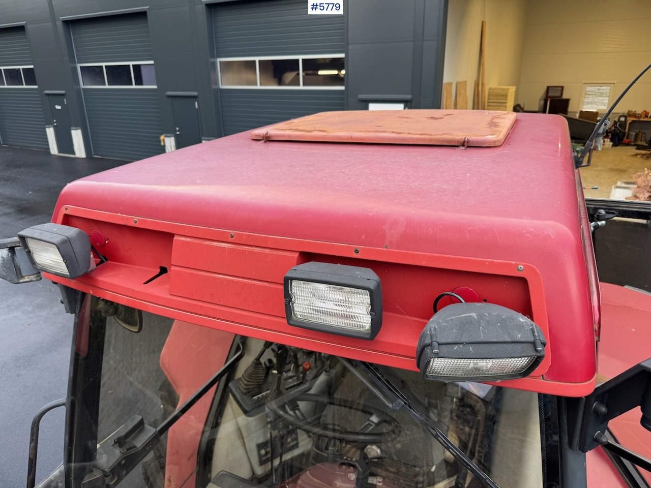 Leie  1995 Case IH 5150 Maxxum w/ front loader. 1995 Case IH 5150 Maxxum w/ front loader.: bilde 15