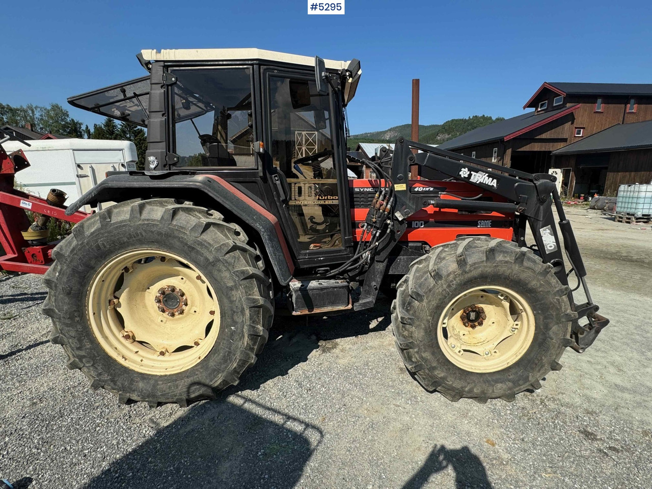 1995 SAME Antares tractor w/ front loader. WATCH VIDEO! - Traktor: bilde 5 1995 SAME Antares tractor w/ front loader. WATCH VIDEO! - Traktor: bilde 5