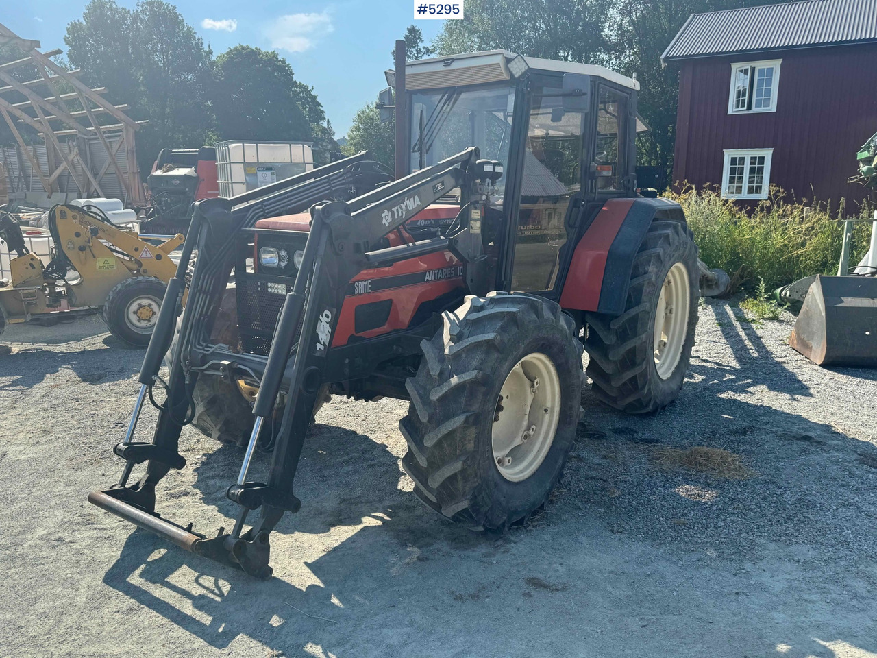 1995 SAME Antares tractor w/ front loader. WATCH VIDEO! - Traktor: bilde 3 1995 SAME Antares tractor w/ front loader. WATCH VIDEO! - Traktor: bilde 3