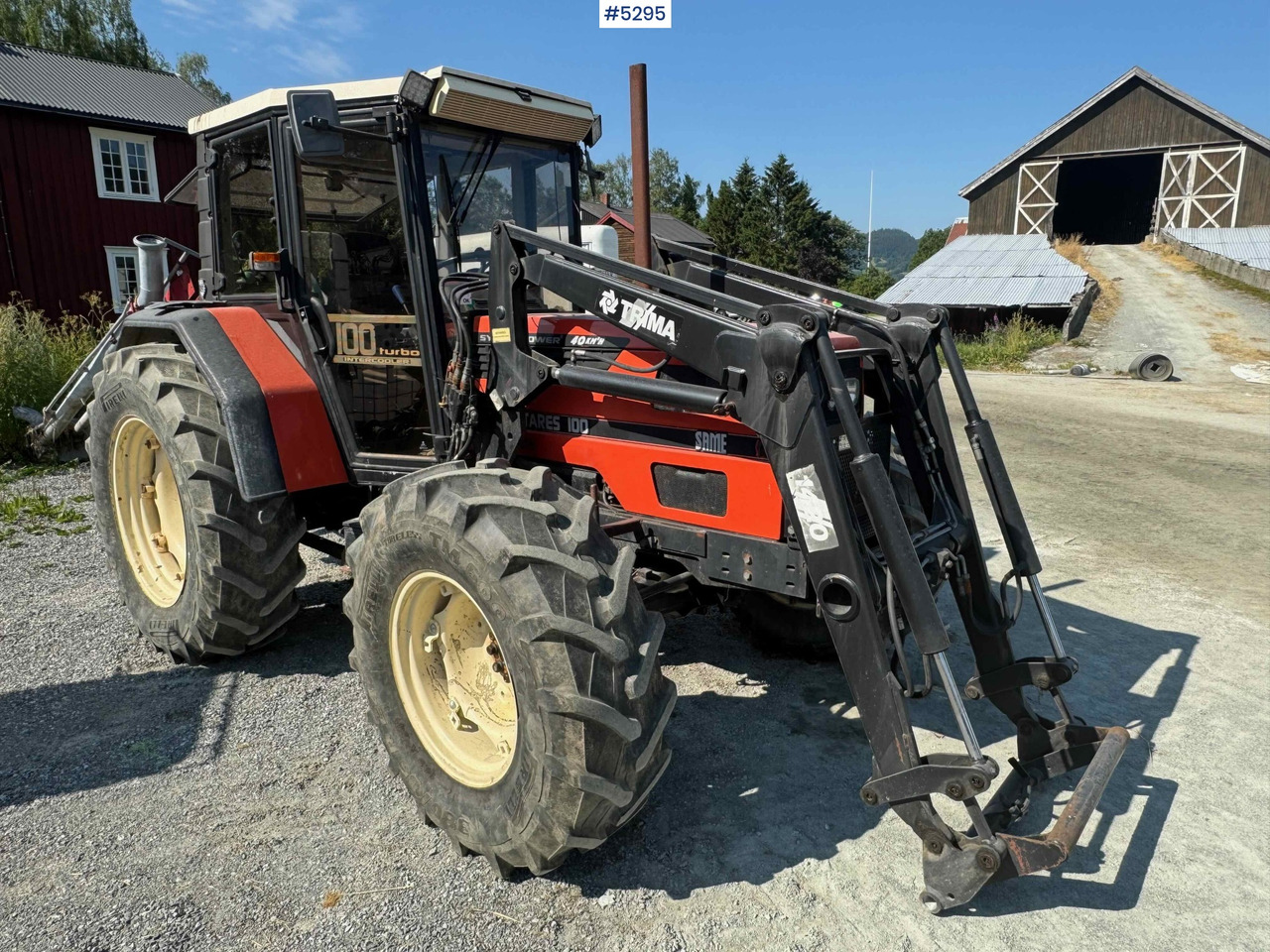 1995 SAME Antares tractor w/ front loader. WATCH VIDEO! - Traktor: bilde 1 1995 SAME Antares tractor w/ front loader. WATCH VIDEO! - Traktor: bilde 1