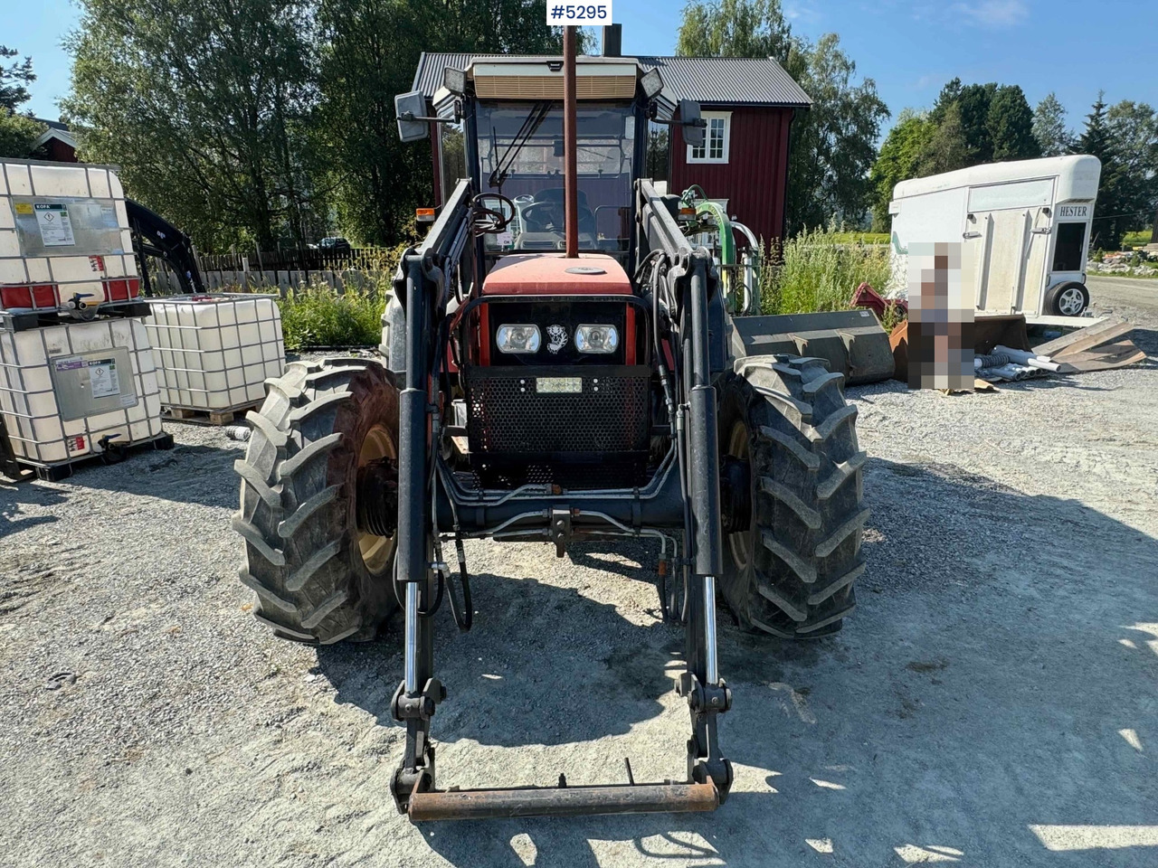 1995 SAME Antares tractor w/ front loader. WATCH VIDEO! - Traktor: bilde 2 1995 SAME Antares tractor w/ front loader. WATCH VIDEO! - Traktor: bilde 2