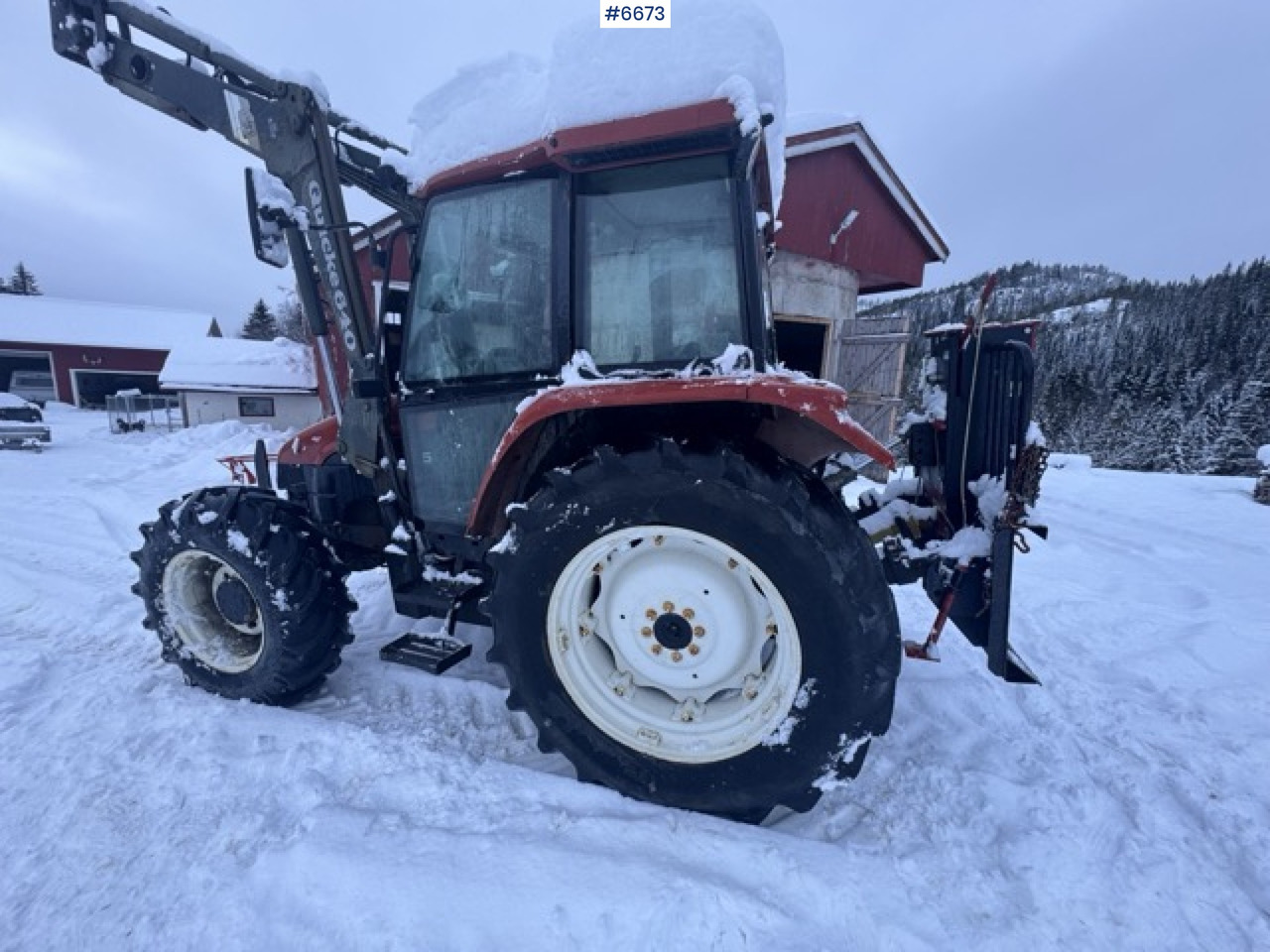 1996 New Holland L75 with front loader and 3rd function - Traktor: bilde 5 1996 New Holland L75 with front loader and 3rd function - Traktor: bilde 5