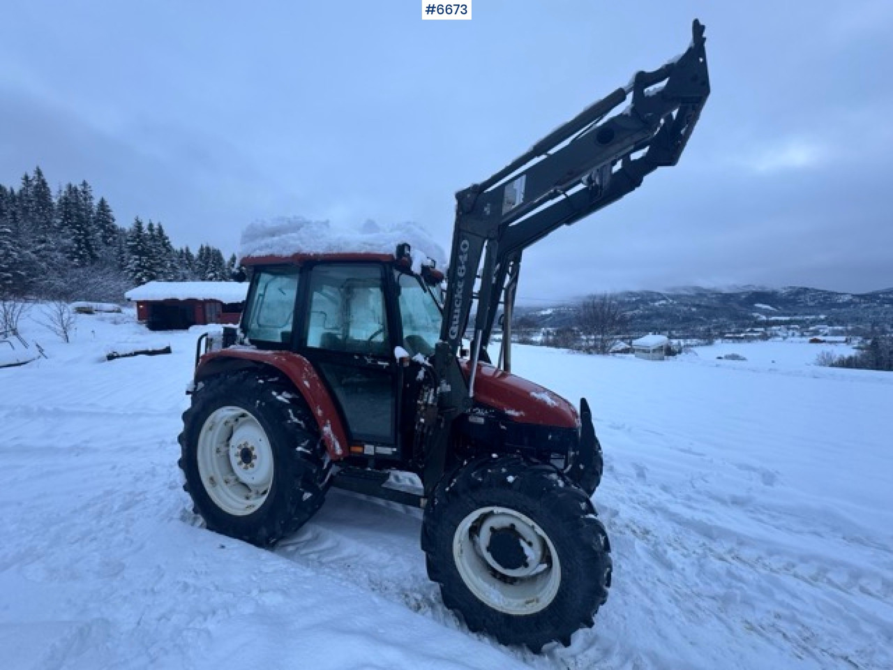 1996 New Holland L75 with front loader and 3rd function - Traktor: bilde 3 1996 New Holland L75 with front loader and 3rd function - Traktor: bilde 3