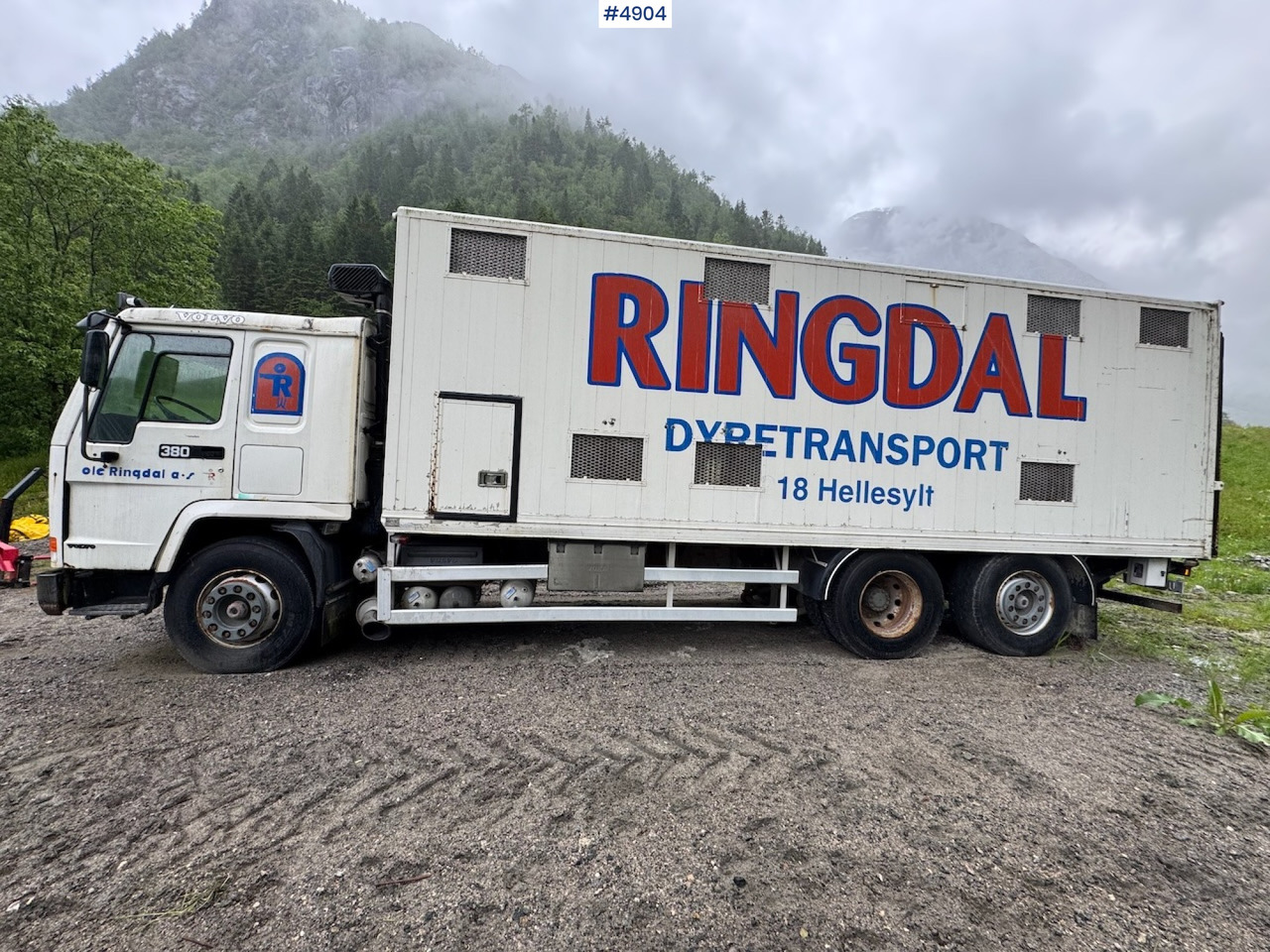 1996 Volvo FL12 6x2 Animal transport. - Dyretransport lastebil: bilde 2 1996 Volvo FL12 6x2 Animal transport. - Dyretransport lastebil: bilde 2