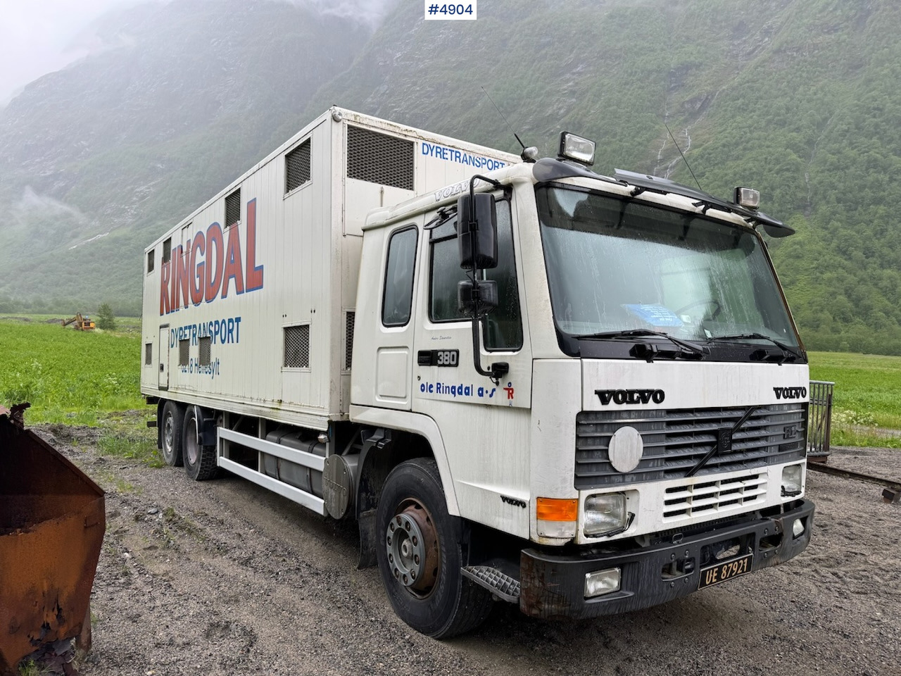 1996 Volvo FL12 6x2 Animal transport. - Dyretransport lastebil: bilde 3 1996 Volvo FL12 6x2 Animal transport. - Dyretransport lastebil: bilde 3