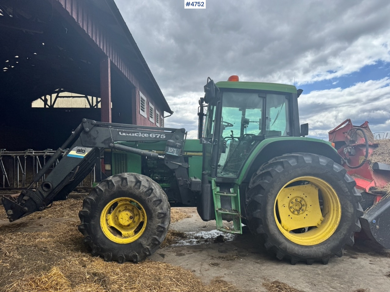 1998 John Deere 6506 4x4 w/ Front loader - Traktor: bilde 2 1998 John Deere 6506 4x4 w/ Front loader - Traktor: bilde 2
