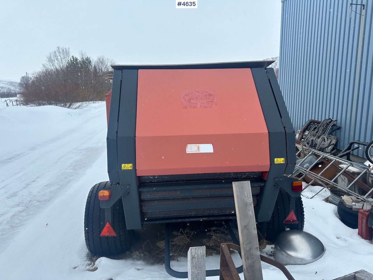 Grasutstyr 1998 Vicon RF 130 Round baler.: bilde 7