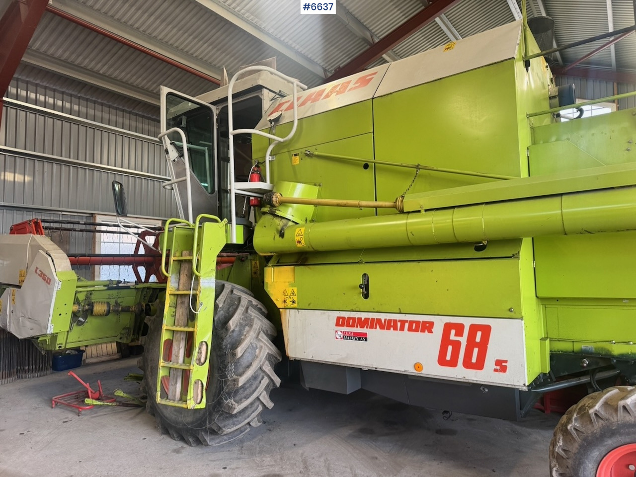 1999 Claas Dominator 68 S combine harvester with twin wheels. Well-maintained / Recently upgraded! - Skurtresker: bilde 5 1999 Claas Dominator 68 S combine harvester with twin wheels. Well-maintained / Recently upgraded! - Skurtresker: bilde 5