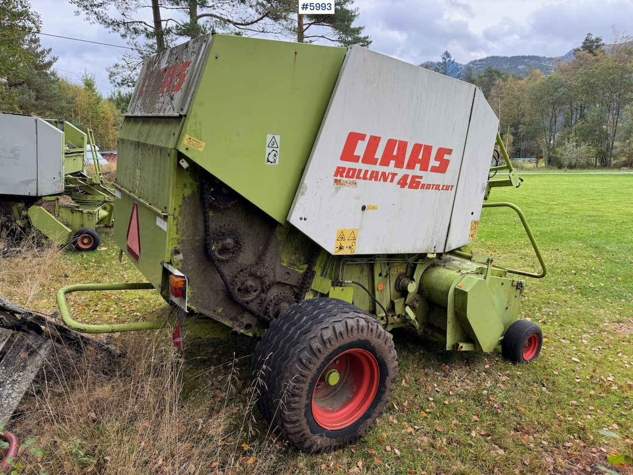 1999 Claas Rollant 46 Rotocut and a dividing baler. - Grasutstyr: bilde 5 1999 Claas Rollant 46 Rotocut and a dividing baler. - Grasutstyr: bilde 5