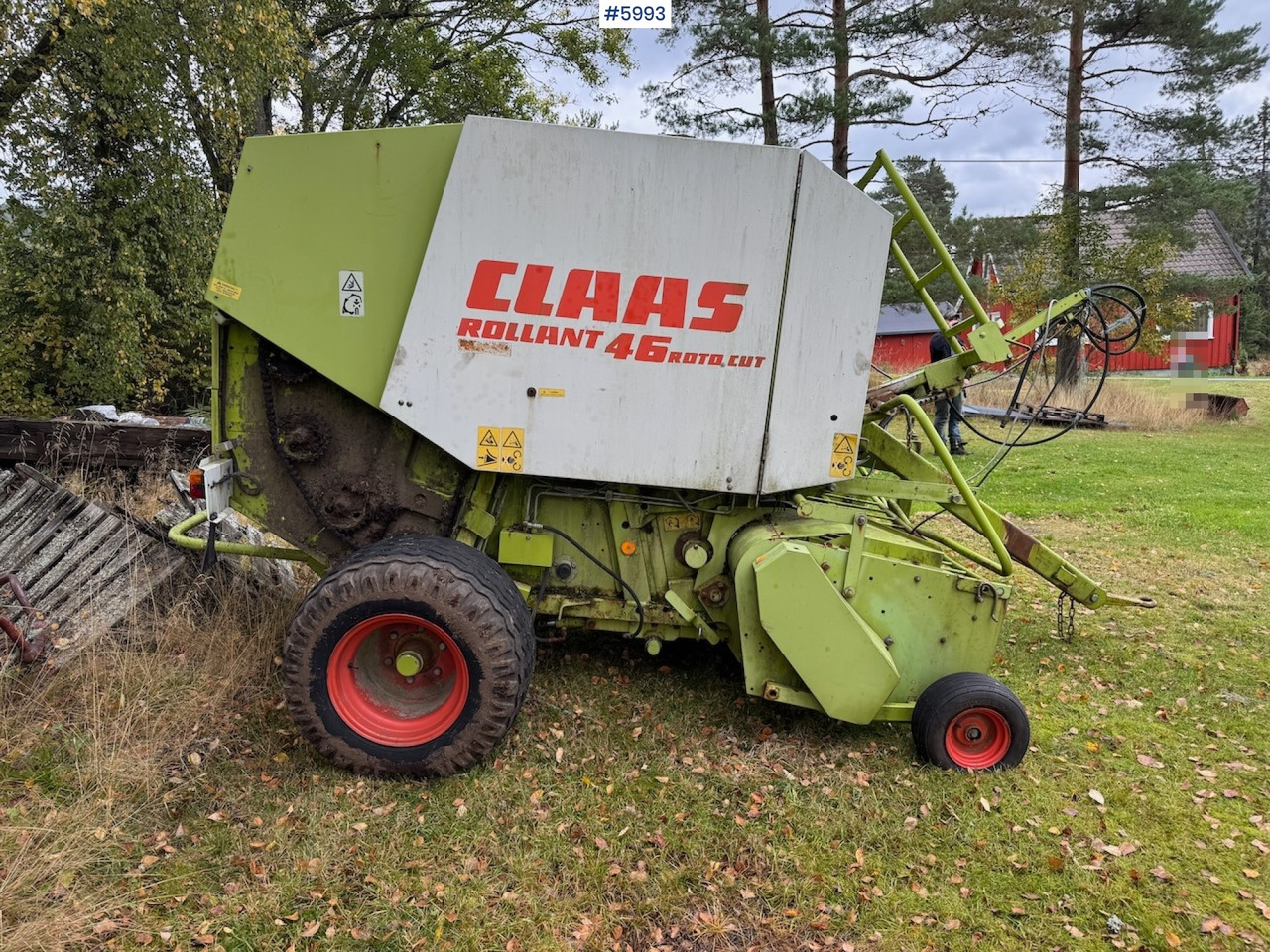 1999 Claas Rollant 46 Rotocut and a dividing baler. - Grasutstyr: bilde 4 1999 Claas Rollant 46 Rotocut and a dividing baler. - Grasutstyr: bilde 4