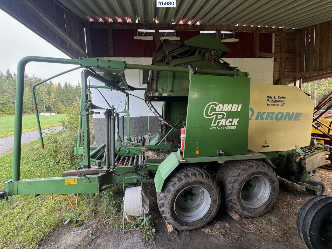2001 Krone Combipack 1500 - Grasutstyr: bilde 4 2001 Krone Combipack 1500 - Grasutstyr: bilde 4
