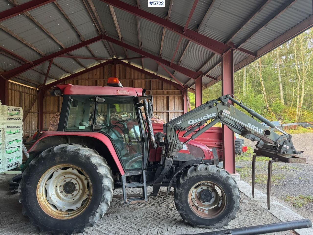 2002 Case CS94A 4x4 w/ Quicke front loader. 3550 hours. - Traktor: bilde 1 2002 Case CS94A 4x4 w/ Quicke front loader. 3550 hours. - Traktor: bilde 1