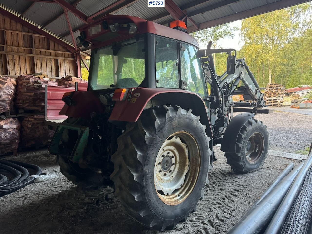 2002 Case CS94A 4x4 w/ Quicke front loader. 3550 hours. - Traktor: bilde 2 2002 Case CS94A 4x4 w/ Quicke front loader. 3550 hours. - Traktor: bilde 2