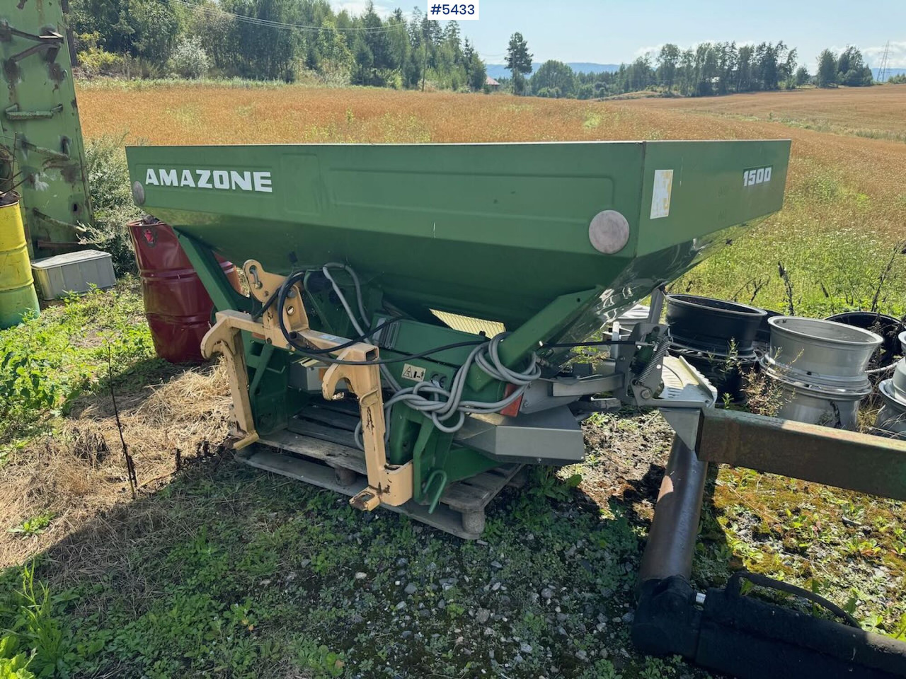 2003 Amazone ZA-M 1500 - Gjødselspreder: bilde 1 2003 Amazone ZA-M 1500 - Gjødselspreder: bilde 1