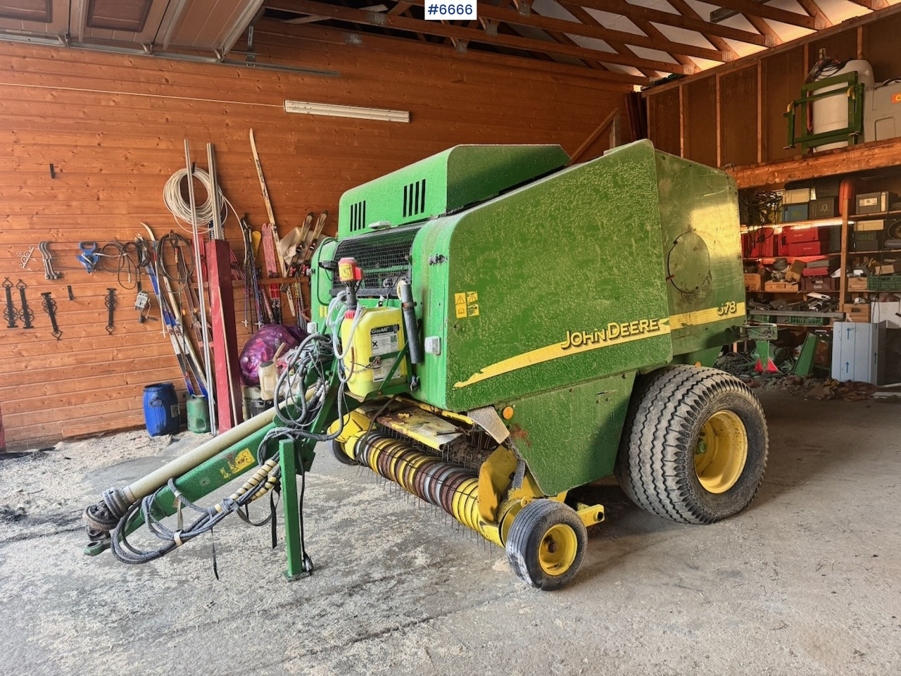2003 John Deere 578 Round Baler. - Grasutstyr: bilde 3 2003 John Deere 578 Round Baler. - Grasutstyr: bilde 3