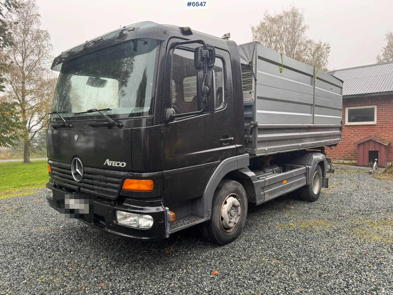 2003 Mercedes Benz Atego flatbed - Planbil: bilde 1 2003 Mercedes Benz Atego flatbed - Planbil: bilde 1