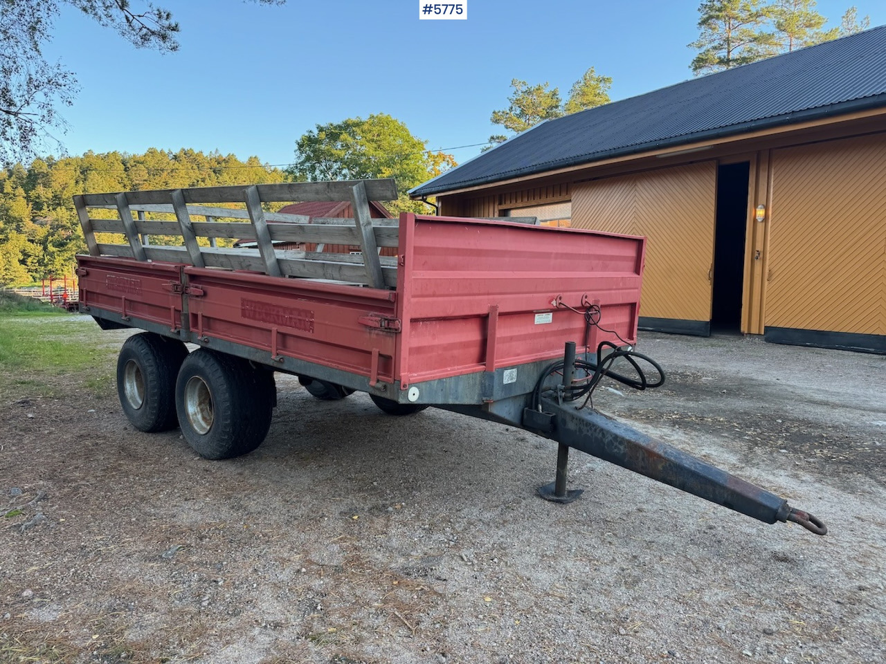 2003 Weckman 90 w/ brakes. - Landbrukstilhenger: bilde 4 2003 Weckman 90 w/ brakes. - Landbrukstilhenger: bilde 4