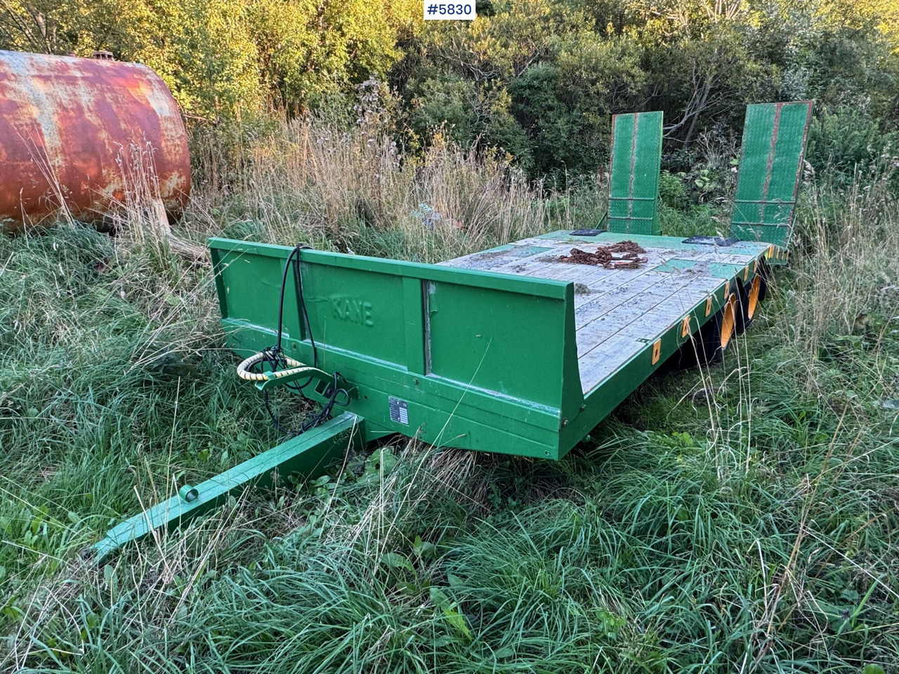 2005 Kane machine trailer - Lavloader tilhenger: bilde 1 2005 Kane machine trailer - Lavloader tilhenger: bilde 1