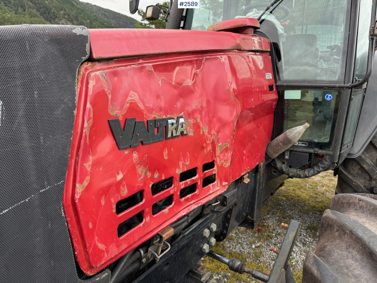 2005 Valtra 6550 Turbo with Kronos 120H 4WD B - Traktor: bilde 2 2005 Valtra 6550 Turbo with Kronos 120H 4WD B - Traktor: bilde 2