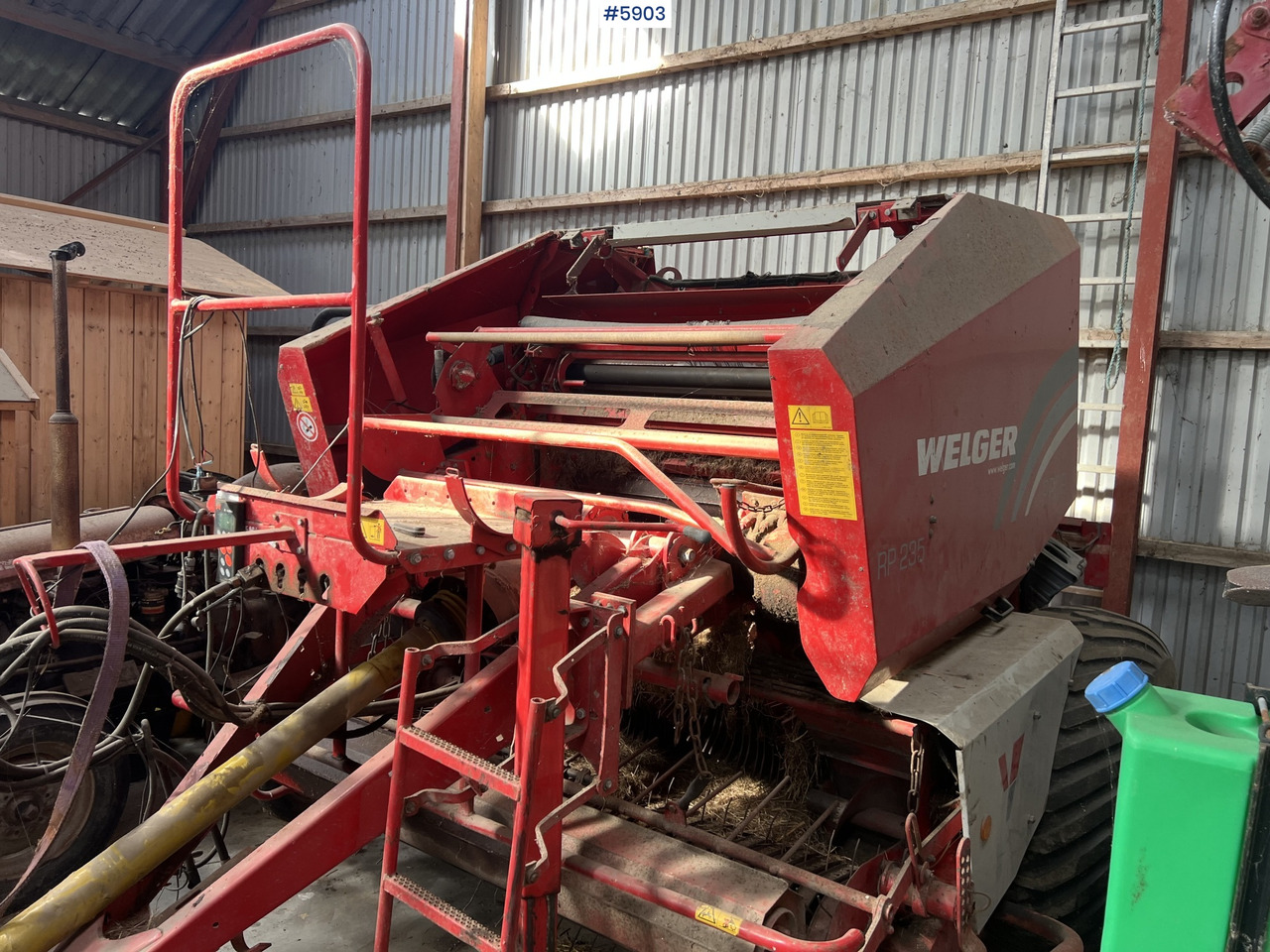 2005 Welger RP 235 press w/ net - Grasutstyr: bilde 5 2005 Welger RP 235 press w/ net - Grasutstyr: bilde 5