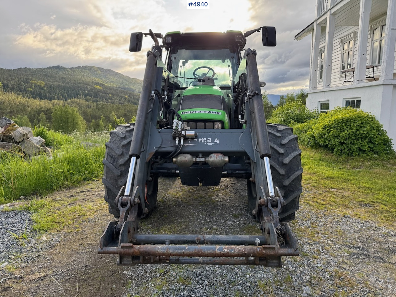 2006 Deutz-Fahr Agrotron K90 w/front loader. - Traktor: bilde 3 2006 Deutz-Fahr Agrotron K90 w/front loader. - Traktor: bilde 3