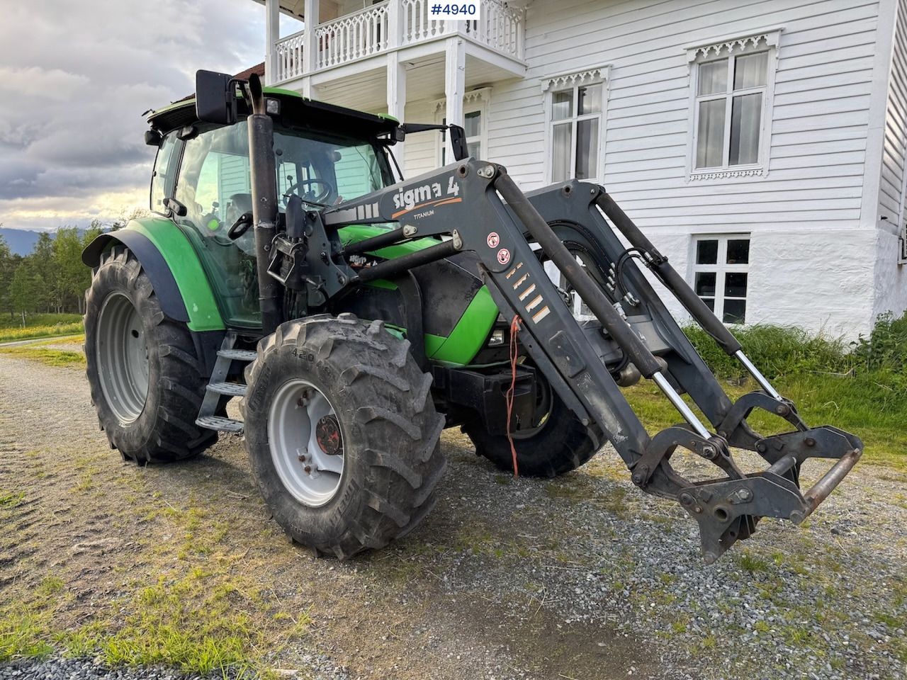 2006 Deutz-Fahr Agrotron K90 w/front loader. - Traktor: bilde 4 2006 Deutz-Fahr Agrotron K90 w/front loader. - Traktor: bilde 4