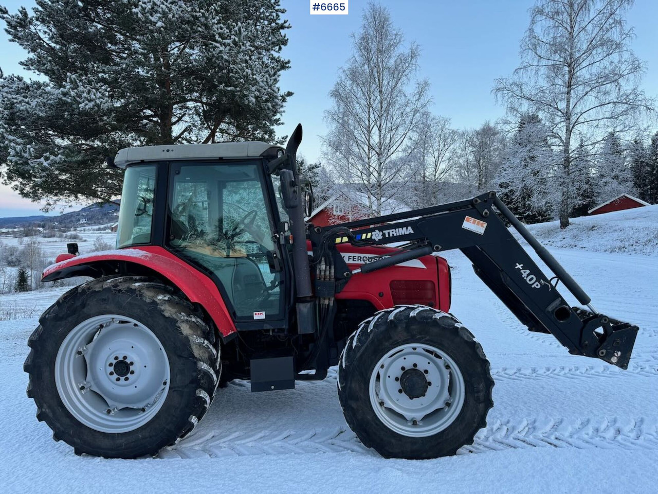2006 Massey Ferguson 6470 Dyna6 4x4 w/front loader - Traktor: bilde 2 2006 Massey Ferguson 6470 Dyna6 4x4 w/front loader - Traktor: bilde 2