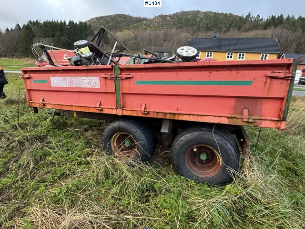 2006 Orkel T90 with high side extensions - Landbrukstilhenger: bilde 2 2006 Orkel T90 with high side extensions - Landbrukstilhenger: bilde 2
