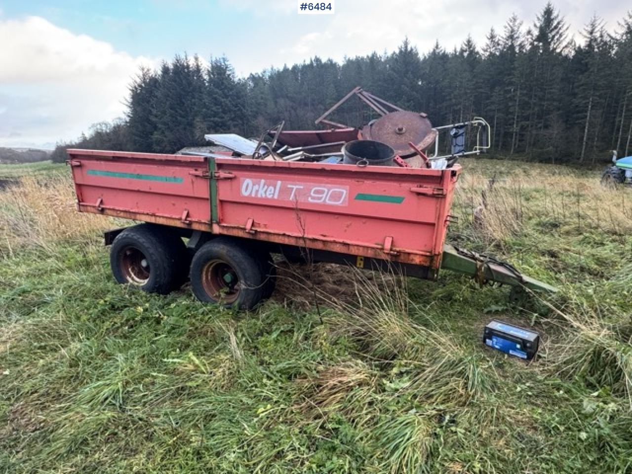 2006 Orkel T90 with high side extensions - Landbrukstilhenger: bilde 4 2006 Orkel T90 with high side extensions - Landbrukstilhenger: bilde 4