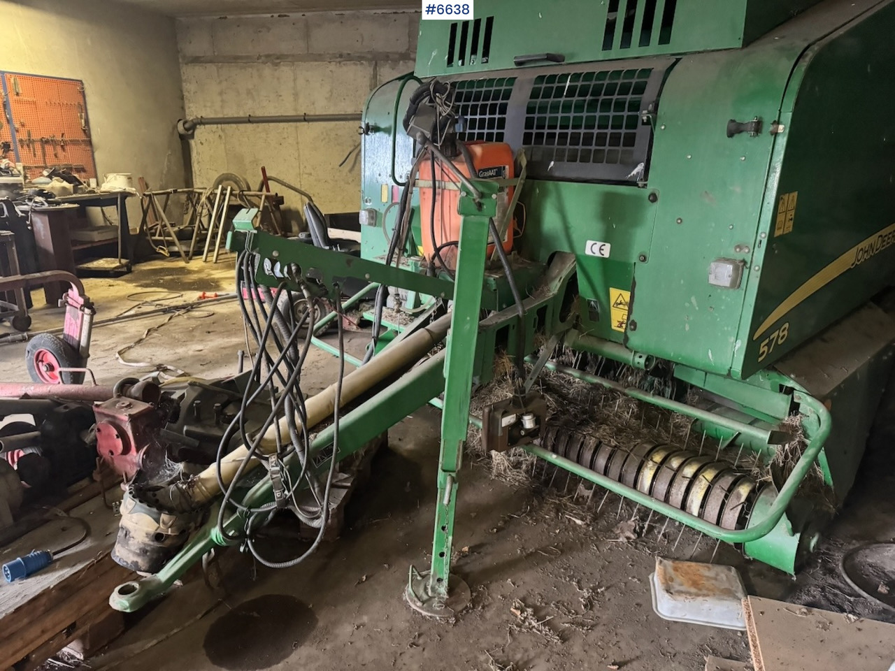 2007 John Deere 578 Round Baler. - Grasutstyr: bilde 4 2007 John Deere 578 Round Baler. - Grasutstyr: bilde 4