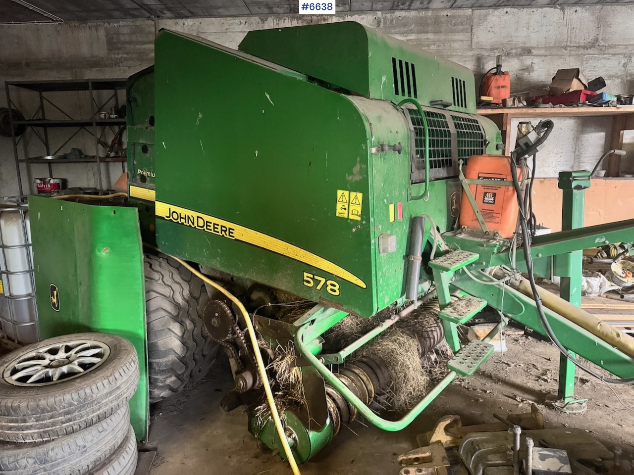 2007 John Deere 578 Round Baler. - Grasutstyr: bilde 2 2007 John Deere 578 Round Baler. - Grasutstyr: bilde 2