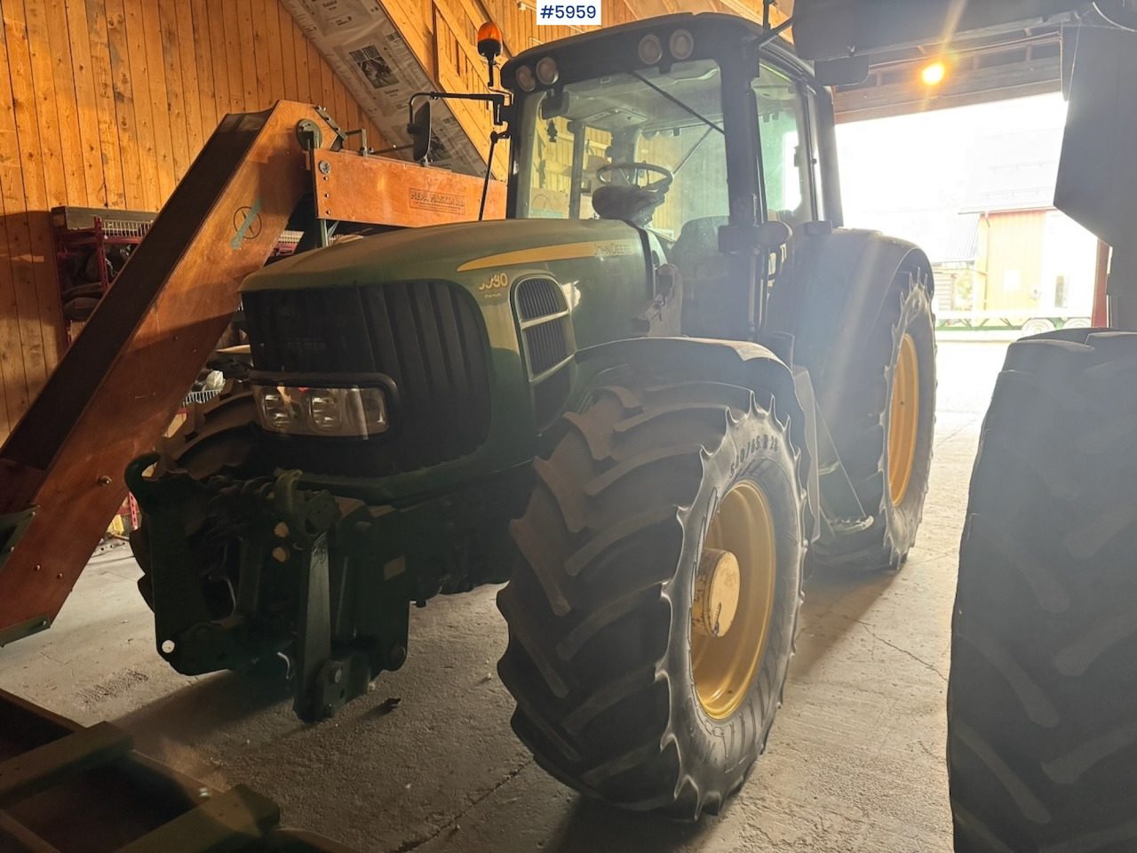 2007 John Deere 6930 w/ Front loader, hydraulics and Front PTO. Rep object. - Traktor: bilde 1 2007 John Deere 6930 w/ Front loader, hydraulics and Front PTO. Rep object. - Traktor: bilde 1