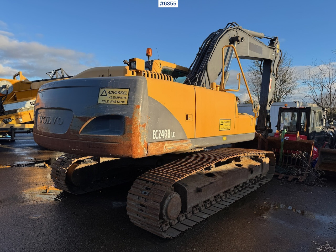 2007 Volvo EC 240 B NLC m/ 3 skuffer. - Gravemaskin: bilde 5 2007 Volvo EC 240 B NLC m/ 3 skuffer. - Gravemaskin: bilde 5