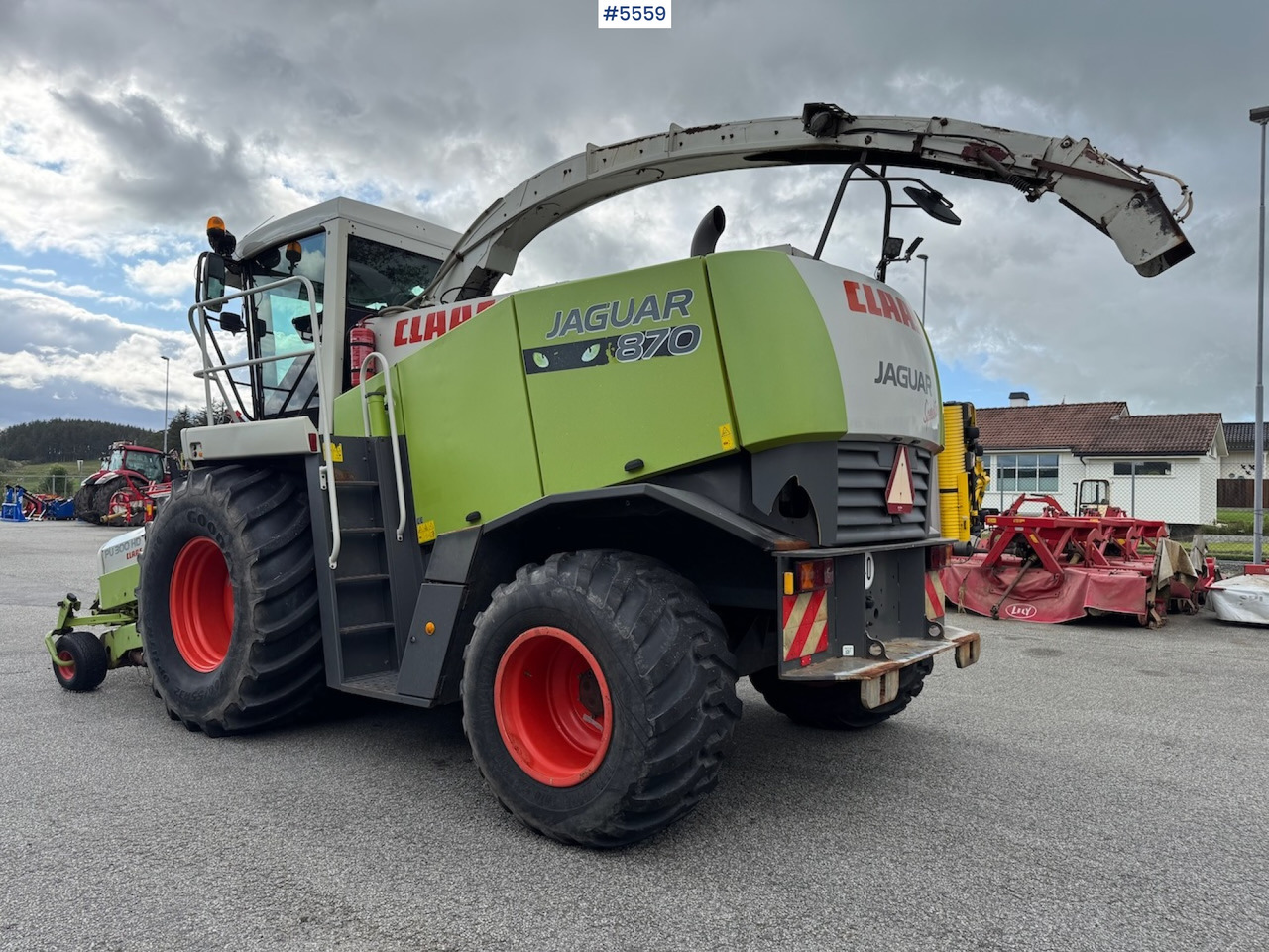Leie  2008 Claas  Jaguar 870 2008 Claas  Jaguar 870: bilde 8