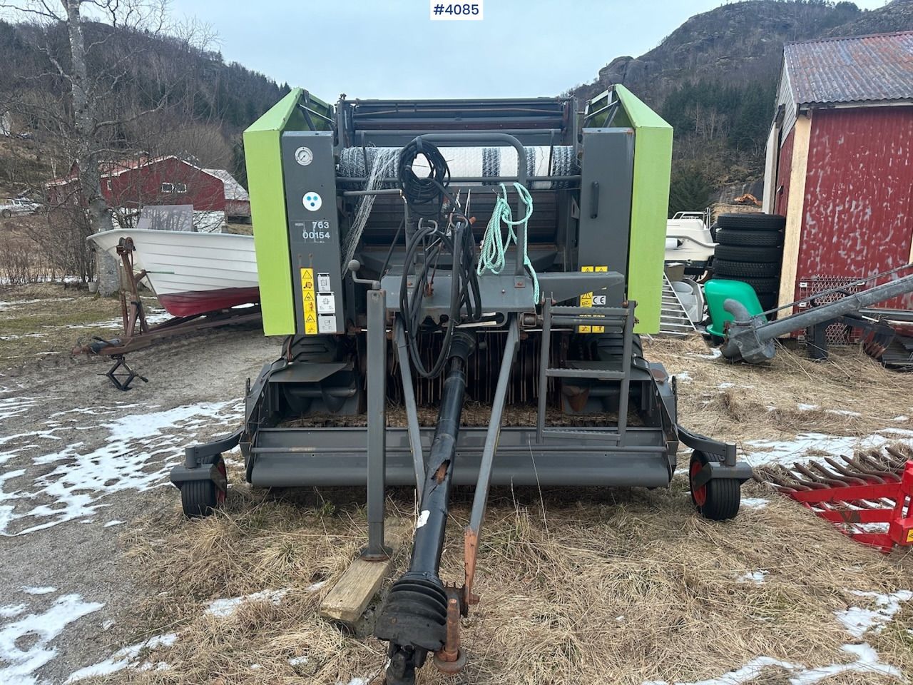 2008 Claas Rollant 354 Rotocut round baler. small repair object - Grasutstyr: bilde 2 2008 Claas Rollant 354 Rotocut round baler. small repair object - Grasutstyr: bilde 2