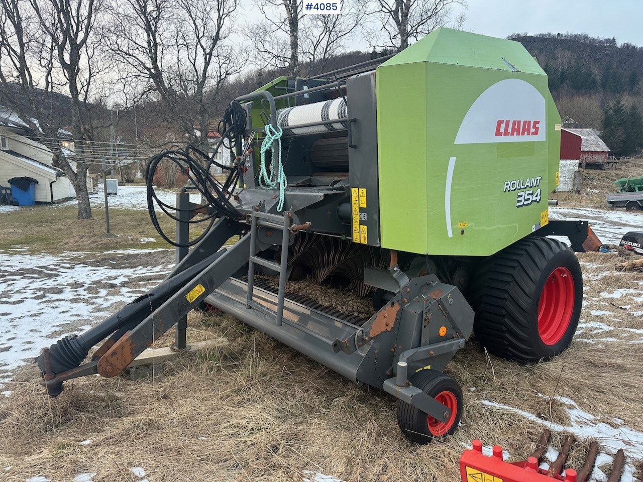 2008 Claas Rollant 354 Rotocut round baler. small repair object - Grasutstyr: bilde 3 2008 Claas Rollant 354 Rotocut round baler. small repair object - Grasutstyr: bilde 3