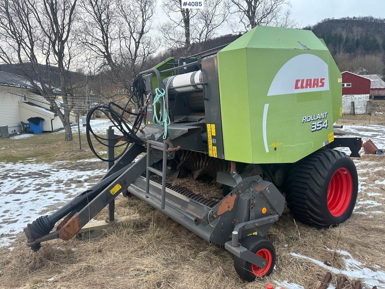 2008 Claas Rollant 354 Rotocut round baler. small repair object - Grasutstyr: bilde 4 2008 Claas Rollant 354 Rotocut round baler. small repair object - Grasutstyr: bilde 4