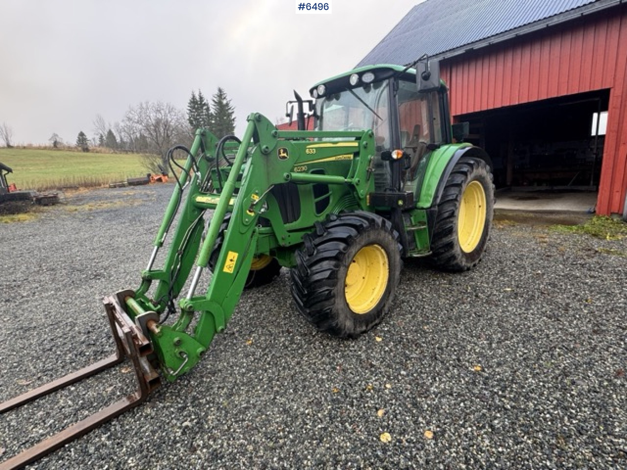 2008 John Deere 6230 Premium with front loader and 3rd function - Traktor: bilde 1 2008 John Deere 6230 Premium with front loader and 3rd function - Traktor: bilde 1