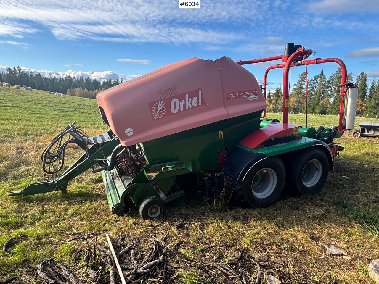 2008 Orkel 1260 round baler - Grasutstyr: bilde 5 2008 Orkel 1260 round baler - Grasutstyr: bilde 5