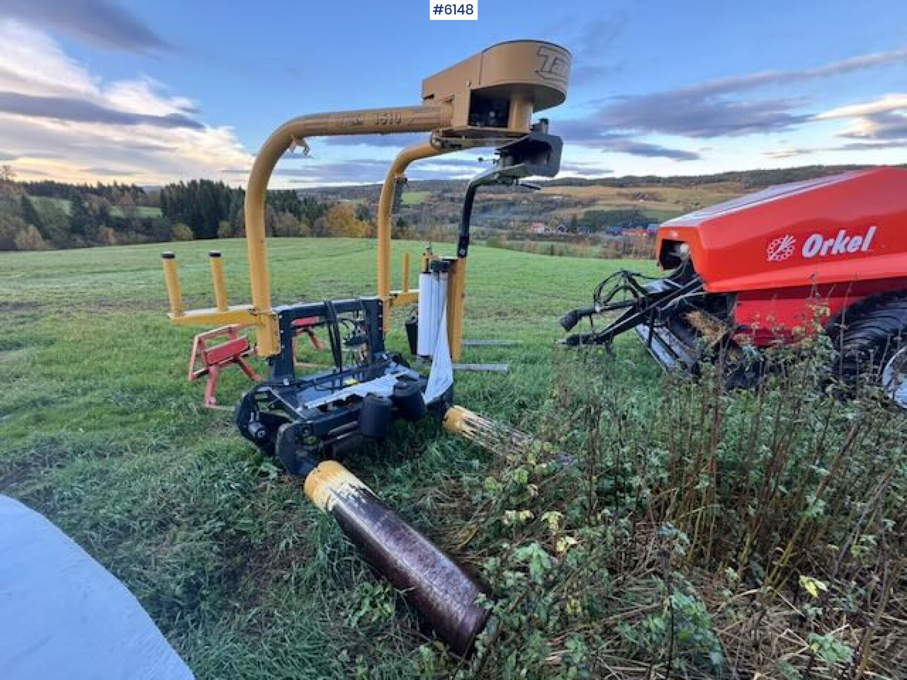 2008 Tanco A1510EH Autowrap round bale wrapper - Grasutstyr: bilde 1 2008 Tanco A1510EH Autowrap round bale wrapper - Grasutstyr: bilde 1