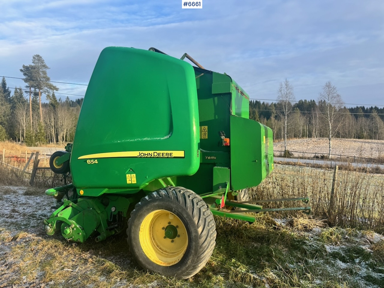 2009 John Deere 854 Round Baler - Grasutstyr: bilde 3 2009 John Deere 854 Round Baler - Grasutstyr: bilde 3