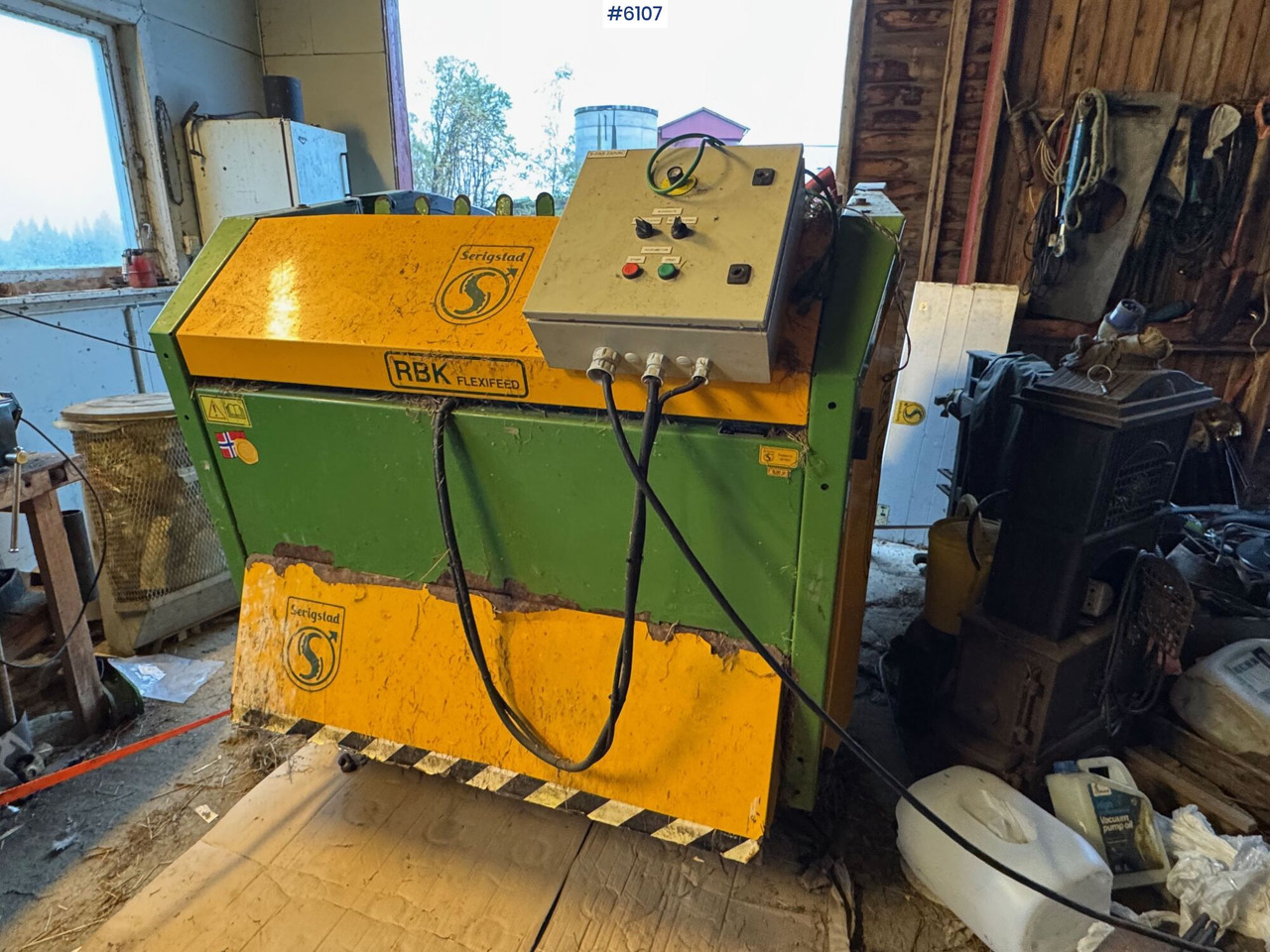 2009 Serigstad RBK Flexifeed round bale cutter - Grasutstyr: bilde 2 2009 Serigstad RBK Flexifeed round bale cutter - Grasutstyr: bilde 2