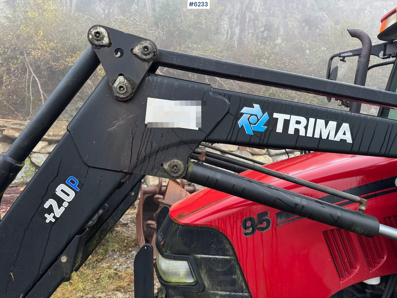2010 Case IH JXU 95 w/ front loader. - Traktor: bilde 4 2010 Case IH JXU 95 w/ front loader. - Traktor: bilde 4