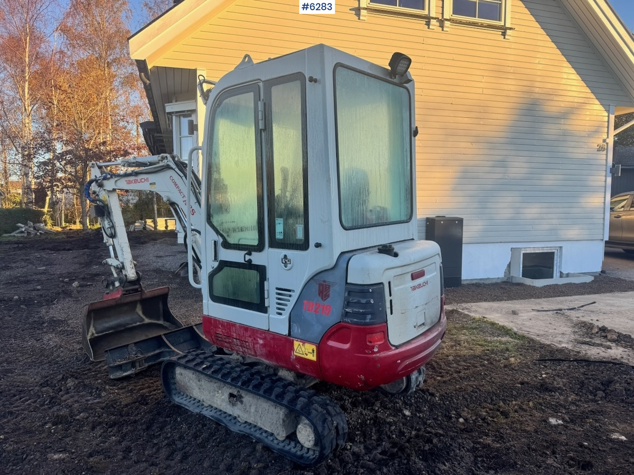 2010 Takeuchi TB219 Mini Excavator with Rototilt and 2 buckets. - Minigraver: bilde 4 2010 Takeuchi TB219 Mini Excavator with Rototilt and 2 buckets. - Minigraver: bilde 4
