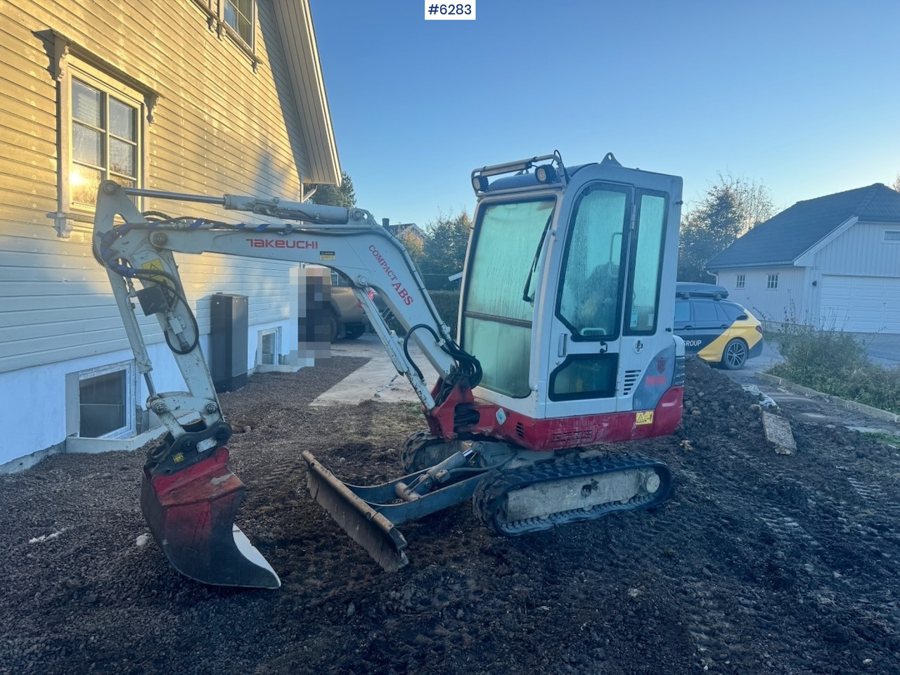 2010 Takeuchi TB219 Mini Excavator with Rototilt and 2 buckets. - Minigraver: bilde 2 2010 Takeuchi TB219 Mini Excavator with Rototilt and 2 buckets. - Minigraver: bilde 2